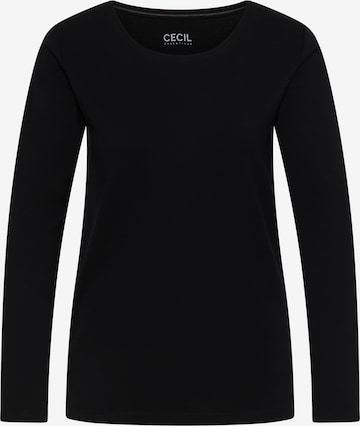 CECIL Shirt 'Pia' in Black: front