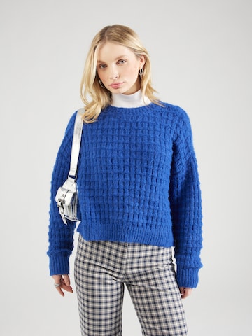 VERO MODA Sweater 'VELINA' in Blue: front