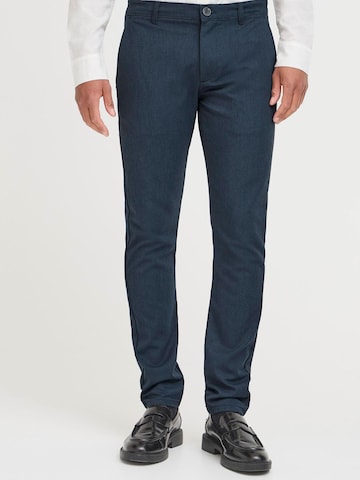 Coupe slim Pantalon chino 'Frederic' !Solid en bleu