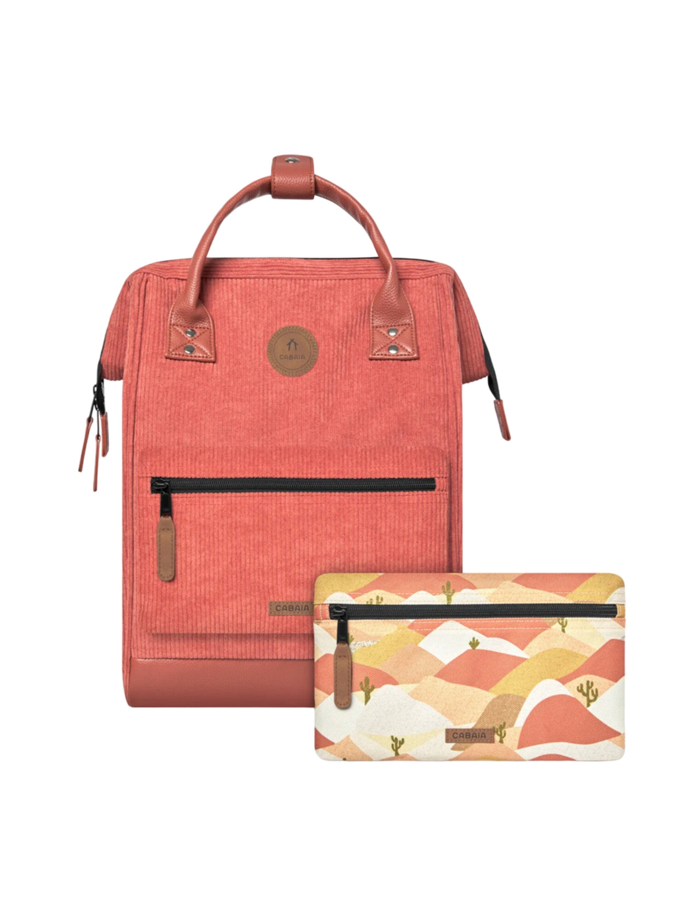 Cabaia Rucksack 'Newcastle M' in Orange: Vorderseite