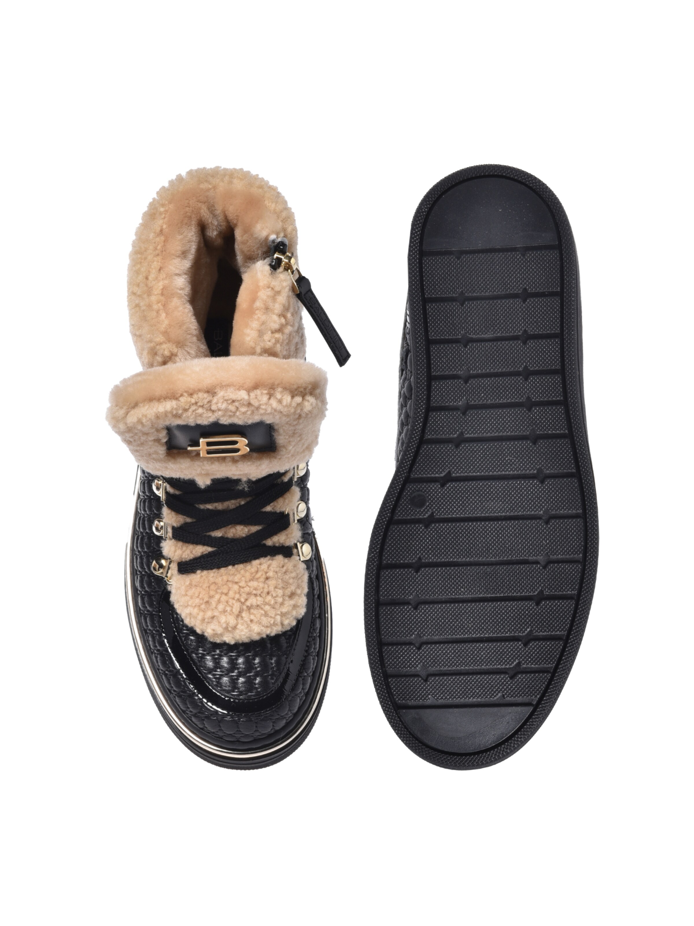 BALDININI High-top trainers in Black