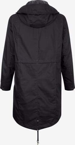 MIAMODA Between-Seasons Coat in Black