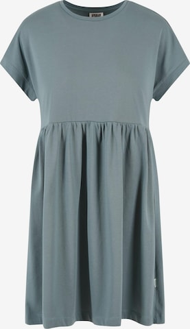 Urban Classics - Vestido 'Empire Valance' em verde: frente