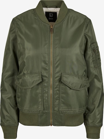 Veste mi-saison Brandit en vert : devant