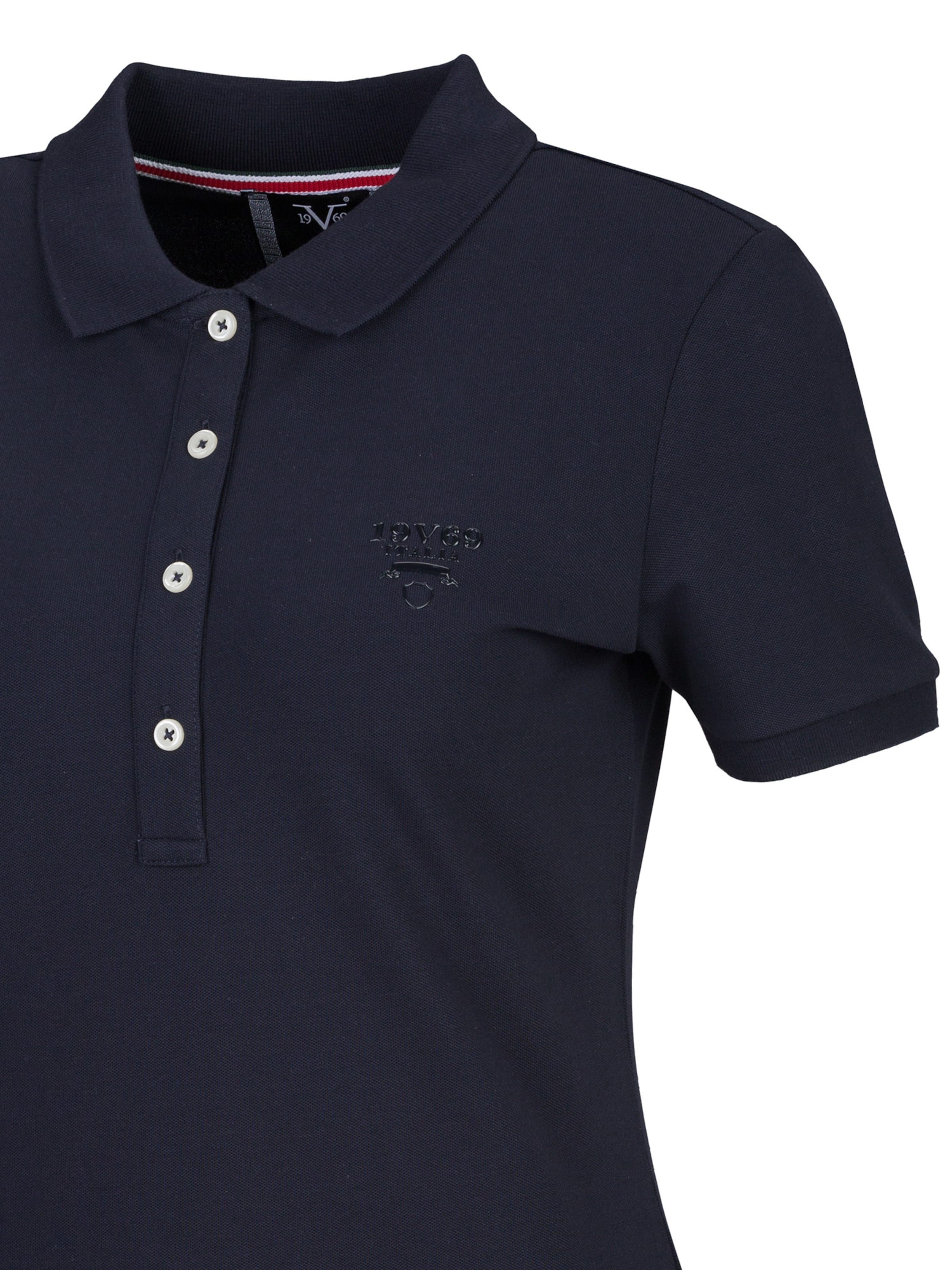 19V69 ITALIA Poloshirt 'Bibi' in Blau