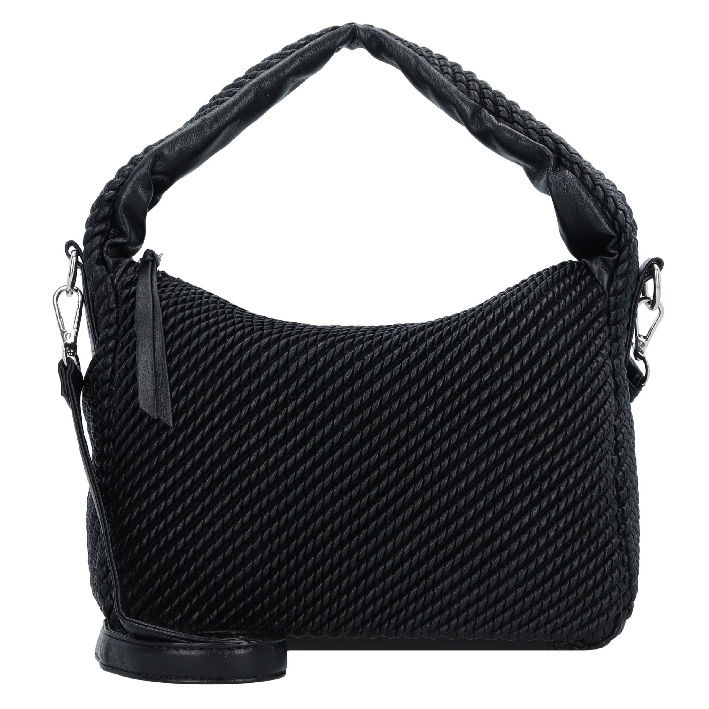 Sac bandoulière 'Nomi' TOM TAILOR DENIM en noir : devant