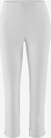 STEHMANN Slim fit Pants 'Loli' in White: front