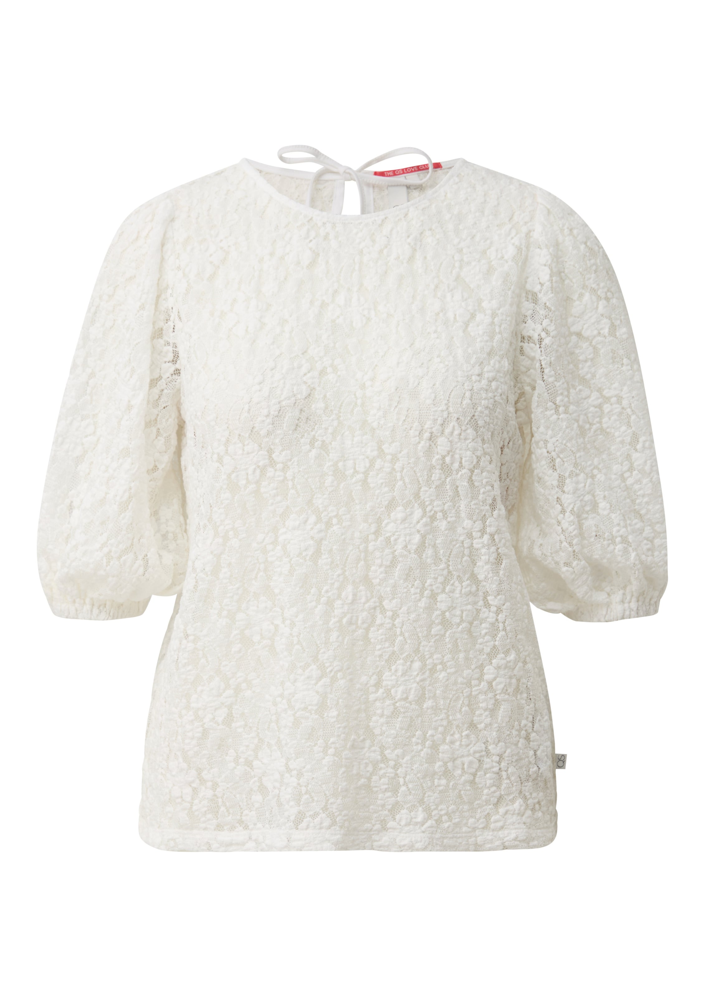 Chemisier QS en beige : devant