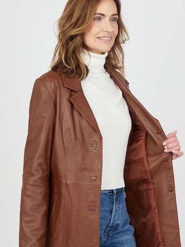 JCC Between-Seasons Coat in Brown