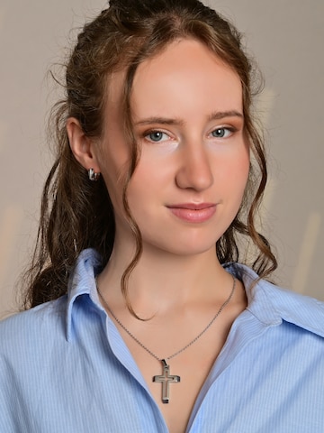 Akzent Pendant 'Serene, langlebig' in Silver: front