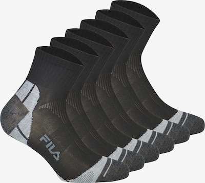 FILA Sportsocken in schwarz / weiß, Produktansicht