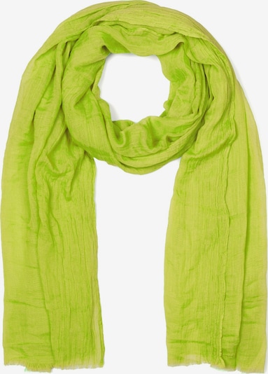styleBREAKER Schal 'Leichter Schal Einfarbig' in One Size in apfel, Produktansicht