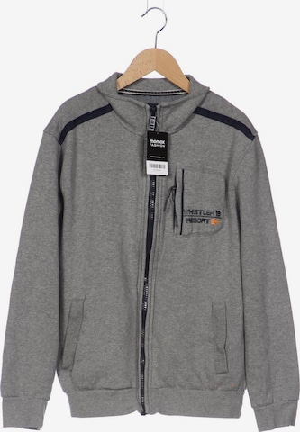 CASAMODA Sweatshirt & Zip-Up Hoodie in M in Grey: front