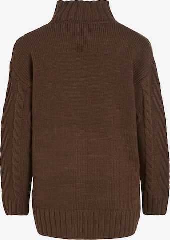 VILA Sweater 'Apoline' in Brown