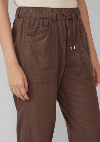 Regular Pantalon s.Oliver en marron