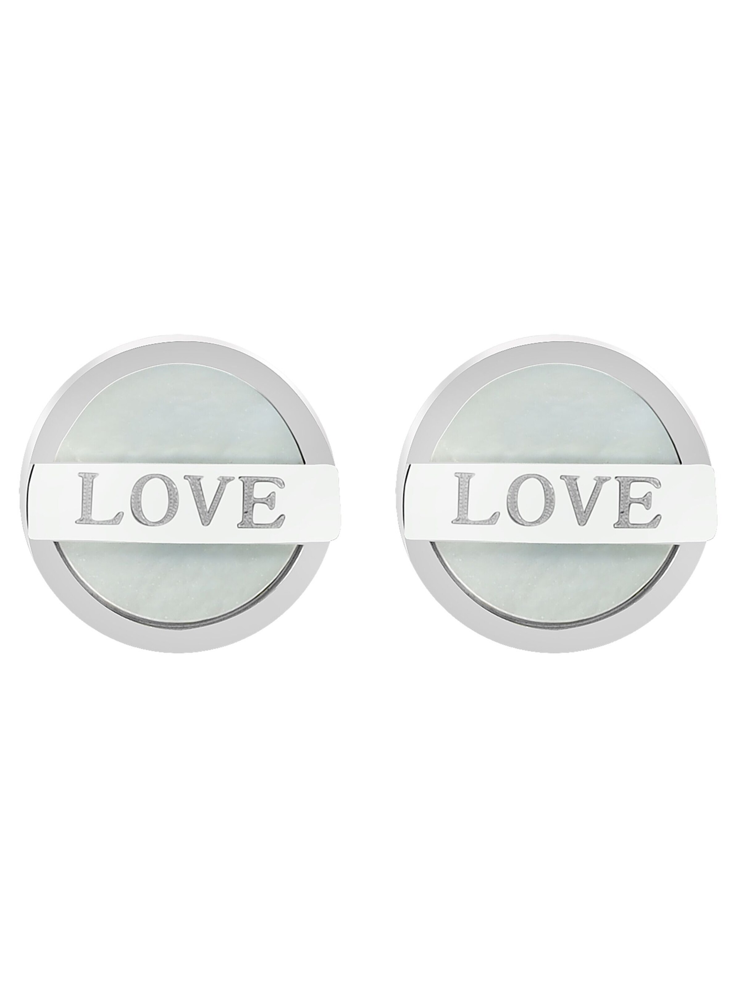 Akzent Earrings 'Zofia, silberfarbig, langlebig' in Silver: front