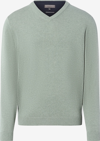Finshley & Harding Pullover in Grün: Vorderseite