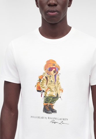 balta Polo Ralph Lauren Marškinėliai