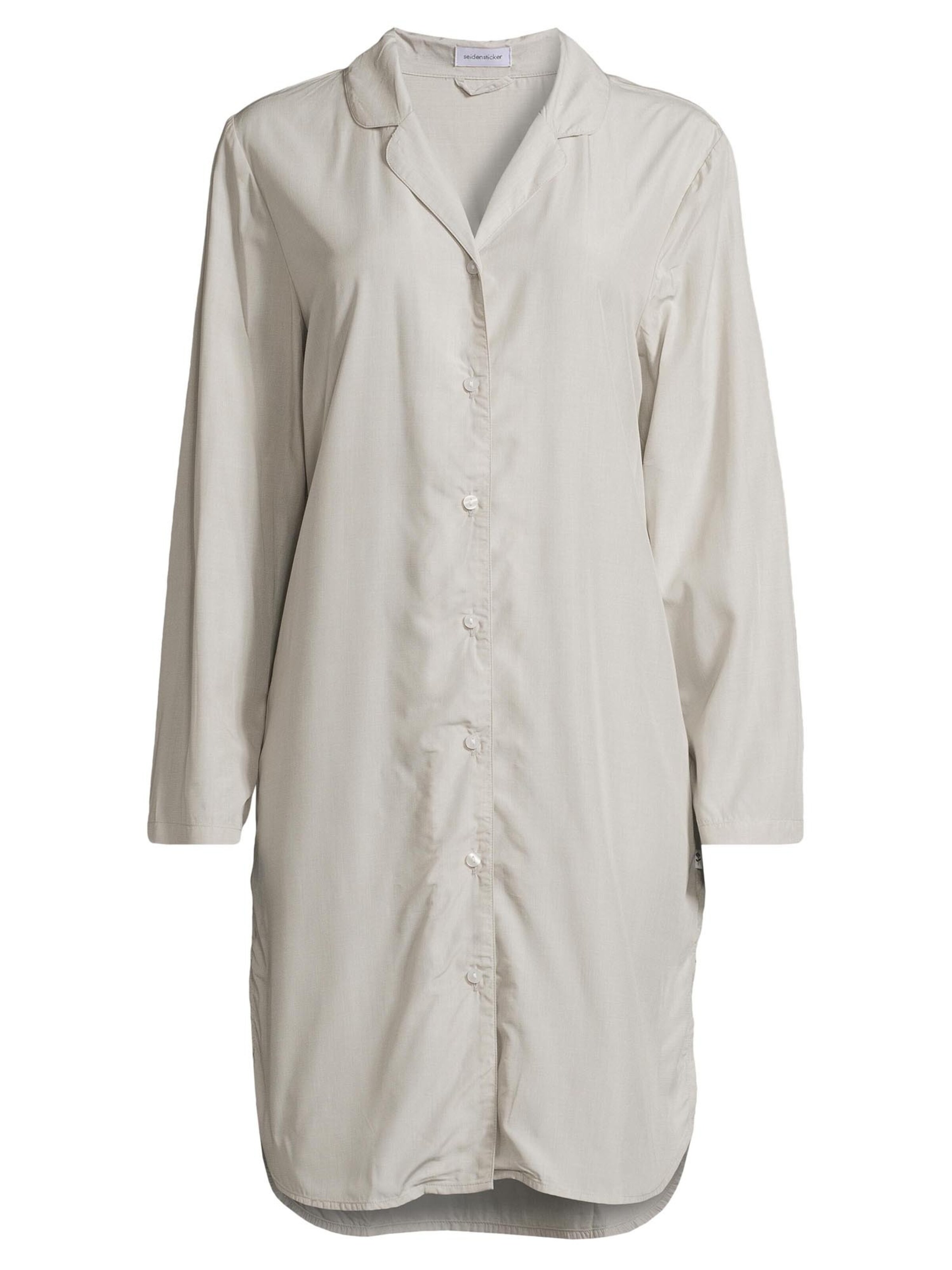 SEIDENSTICKER Nachthemd 'Classic Fil a Fil'‌‌‌‌‌‌‌‌ in Grün: Vorderseite