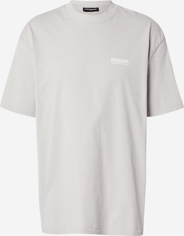 Pegador Тениска 'Clinton' в сиво: отпред