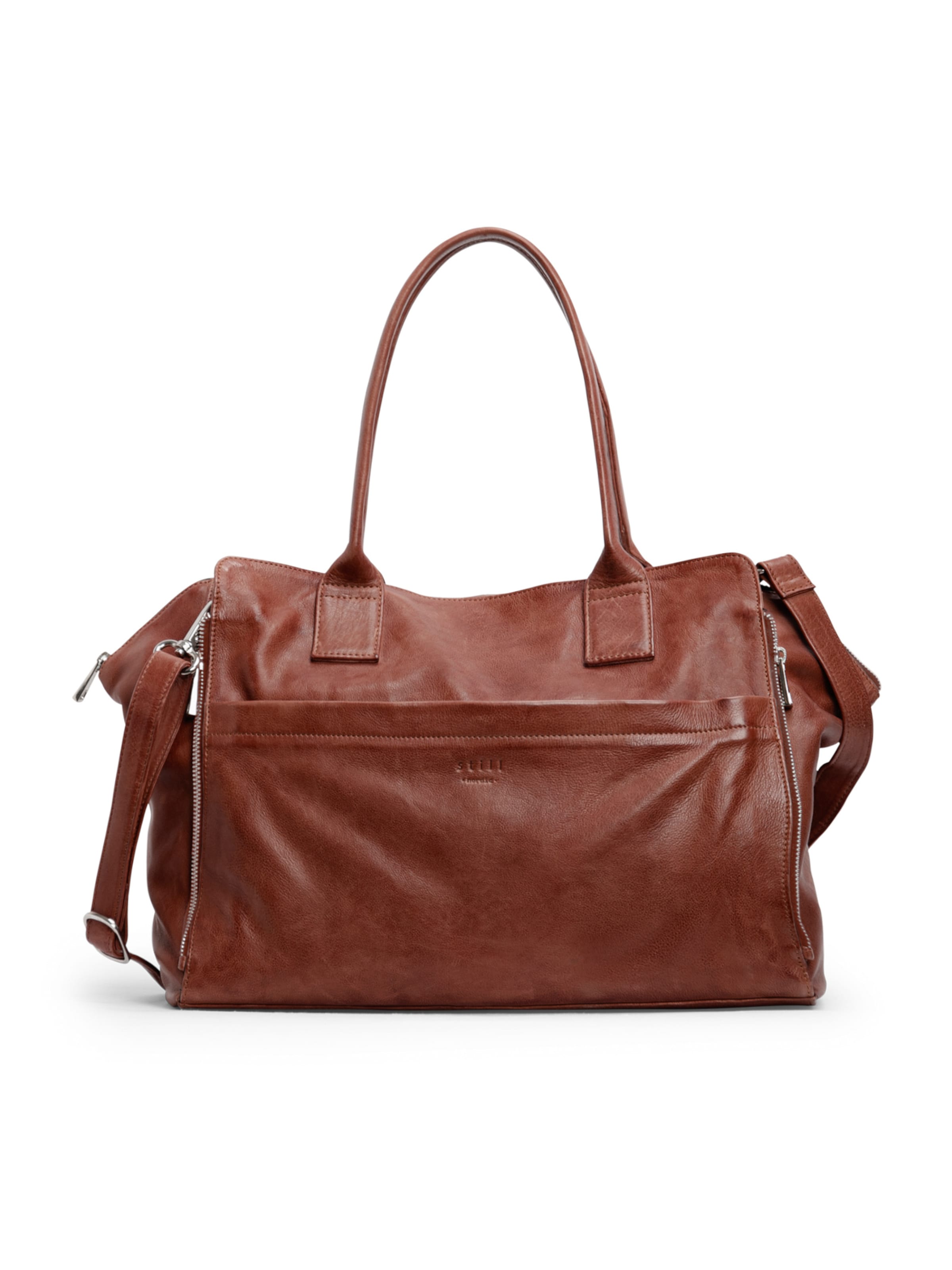 Sac d’ordinateur portable 'Anouk' still Nordic en marron : devant