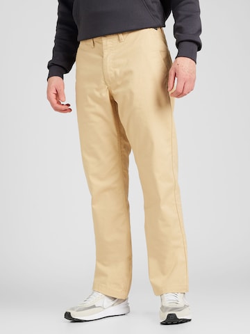 Regular Pantalon chino 'AUTHENTIC' VANS en jaune : devant
