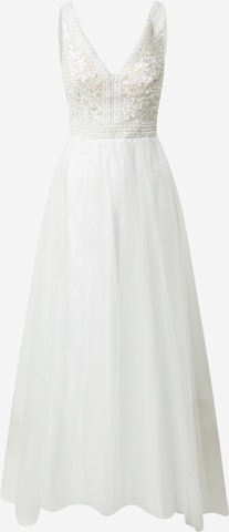 MAGIC BRIDE Βραδινό φόρεμα σε λευκό: μπροστά