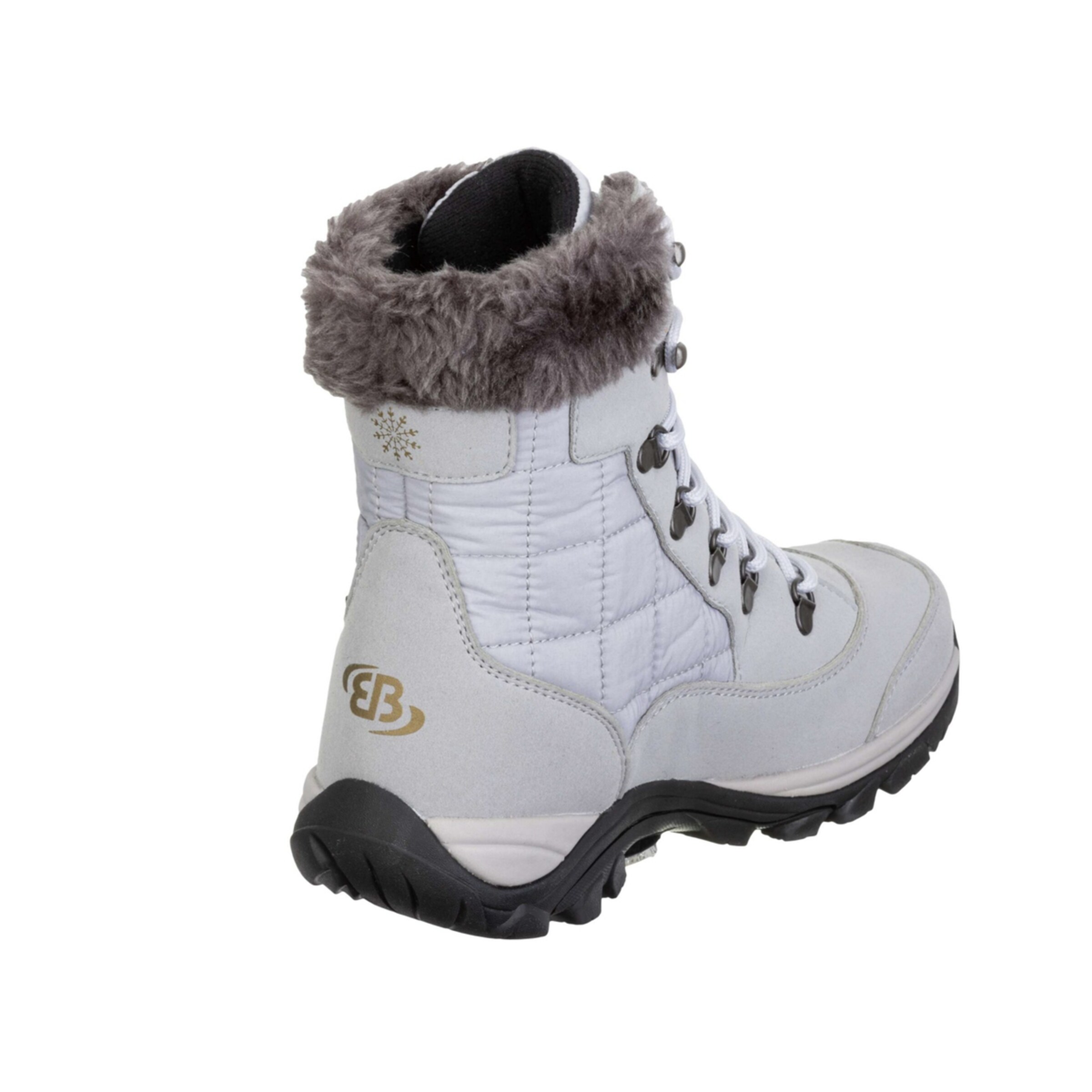 Brütting Lace-Up Ankle Boots 'Himalaya' in Grey