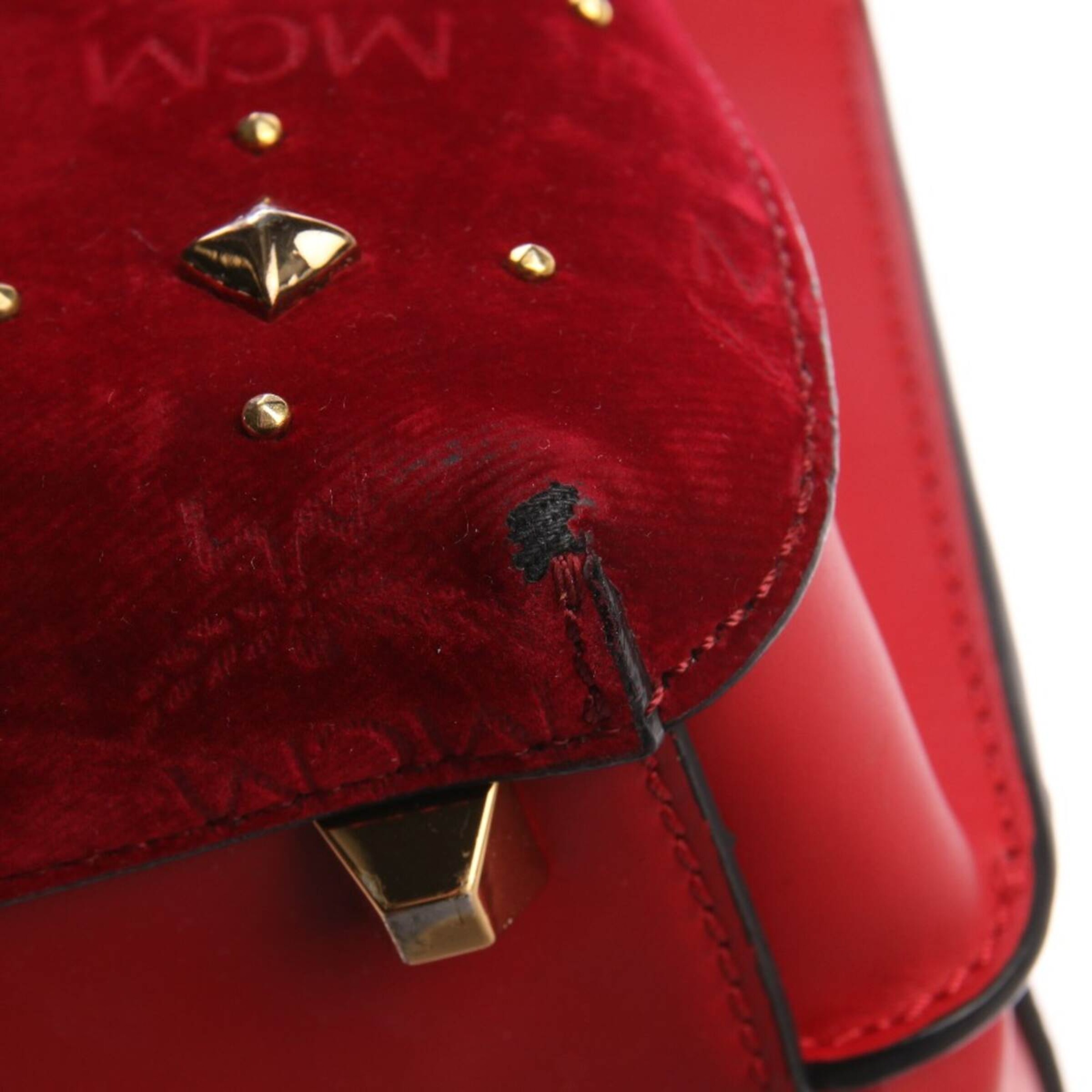 MCM Bag in One size in Red