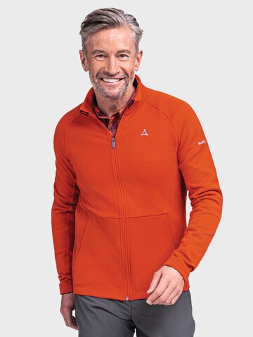 Veste en polaire fonctionnelle 'Toreck' Schöffel en orange : devant