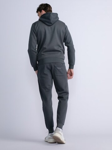 Petrol Industries Zip-Up Hoodie 'Monroe' in Grey