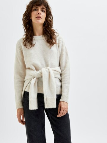 SELECTED FEMME Pullover in Weiß