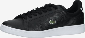 LACOSTE Sneakers in Black: front