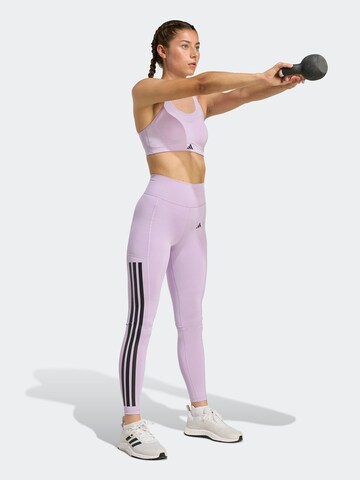 ADIDAS PERFORMANCE Bustier Urheilurintaliivit 'TLRDIM' värissä lila