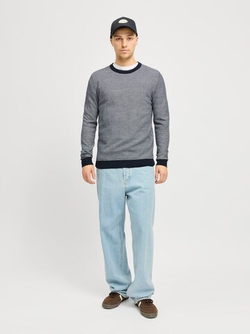 JACK & JONES Pulóver 'JJBRADY' - kék