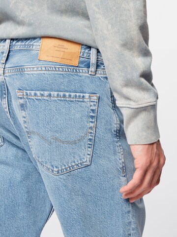 JACK & JONES Loosefit Farkut 'JJICHRIS JJORIGINAL' värissä sininen