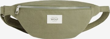 Marsupio di Wouf in verde: frontale