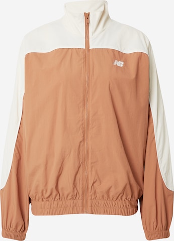 new balance Athletic Jacket 'Greatest Hit' in Brown: front