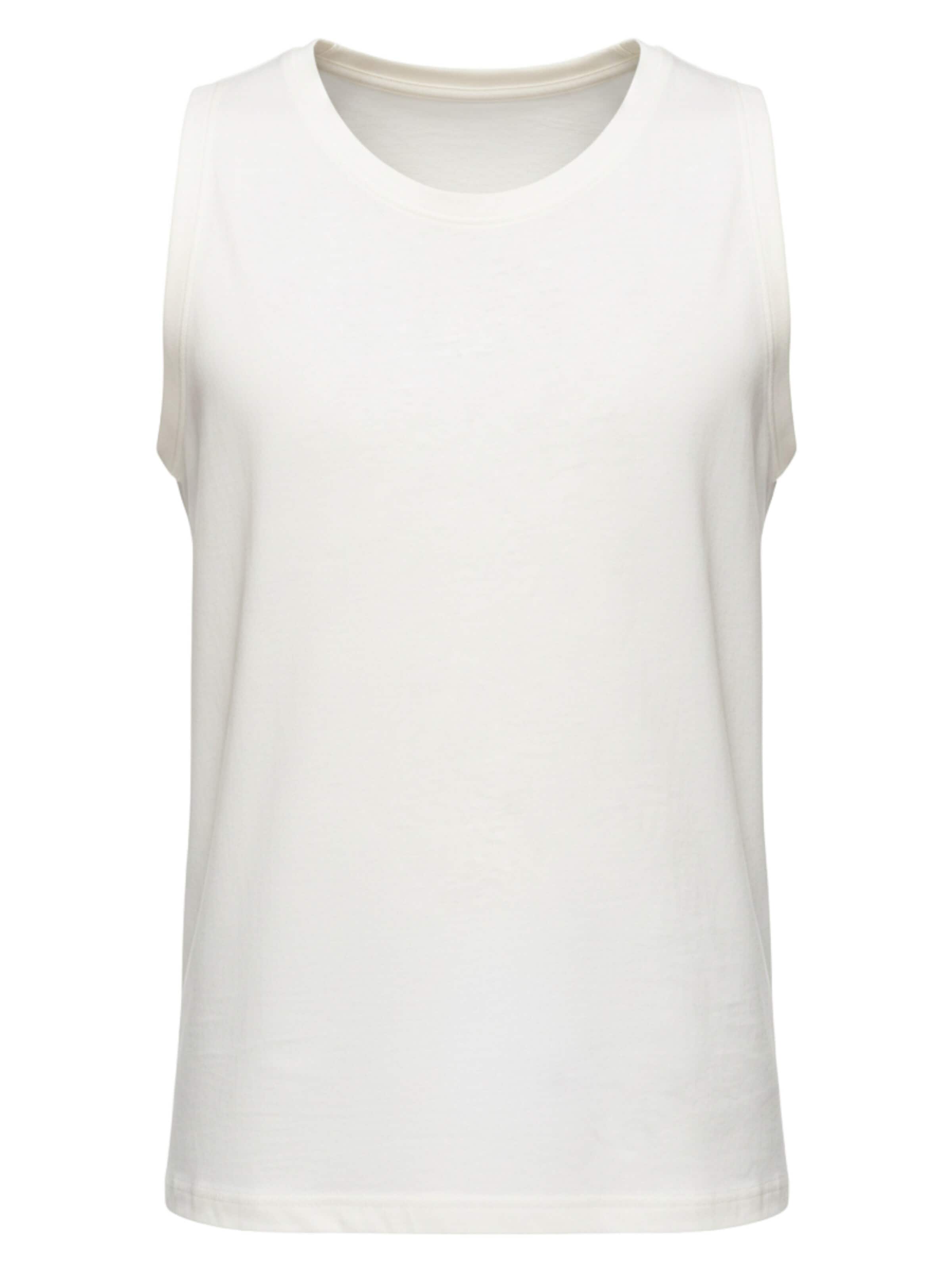 Ombre - Camiseta en blanco: frente