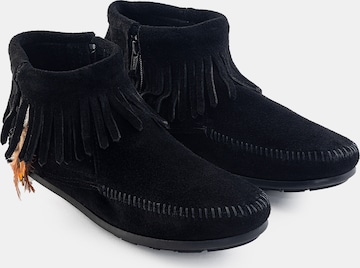 Bottines 'Concho' Minnetonka en noir