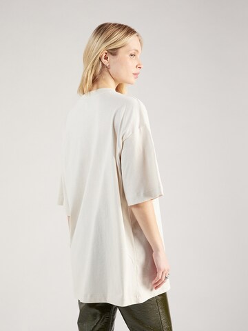 TOPSHOP Oversize t-shirt i beige