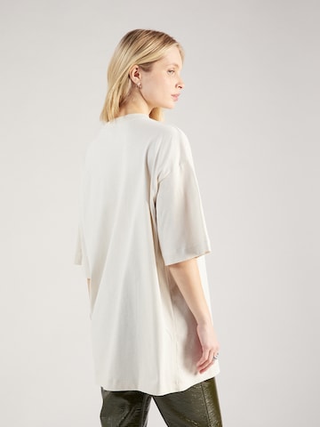 T-shirt oversize TOPSHOP en beige