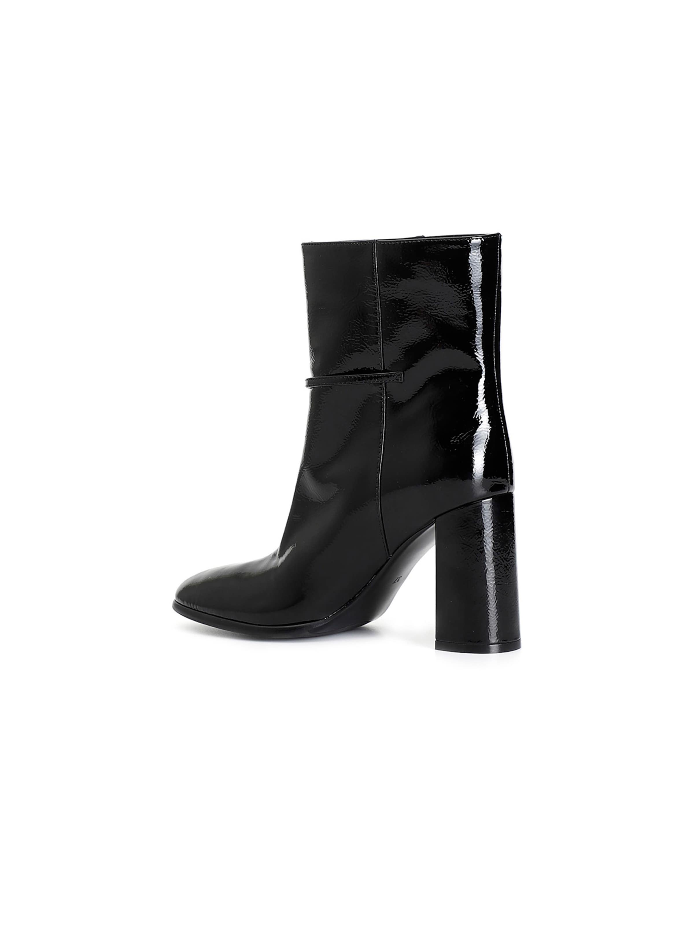 CAFè NOIR Enkellaarsjes in Zwart