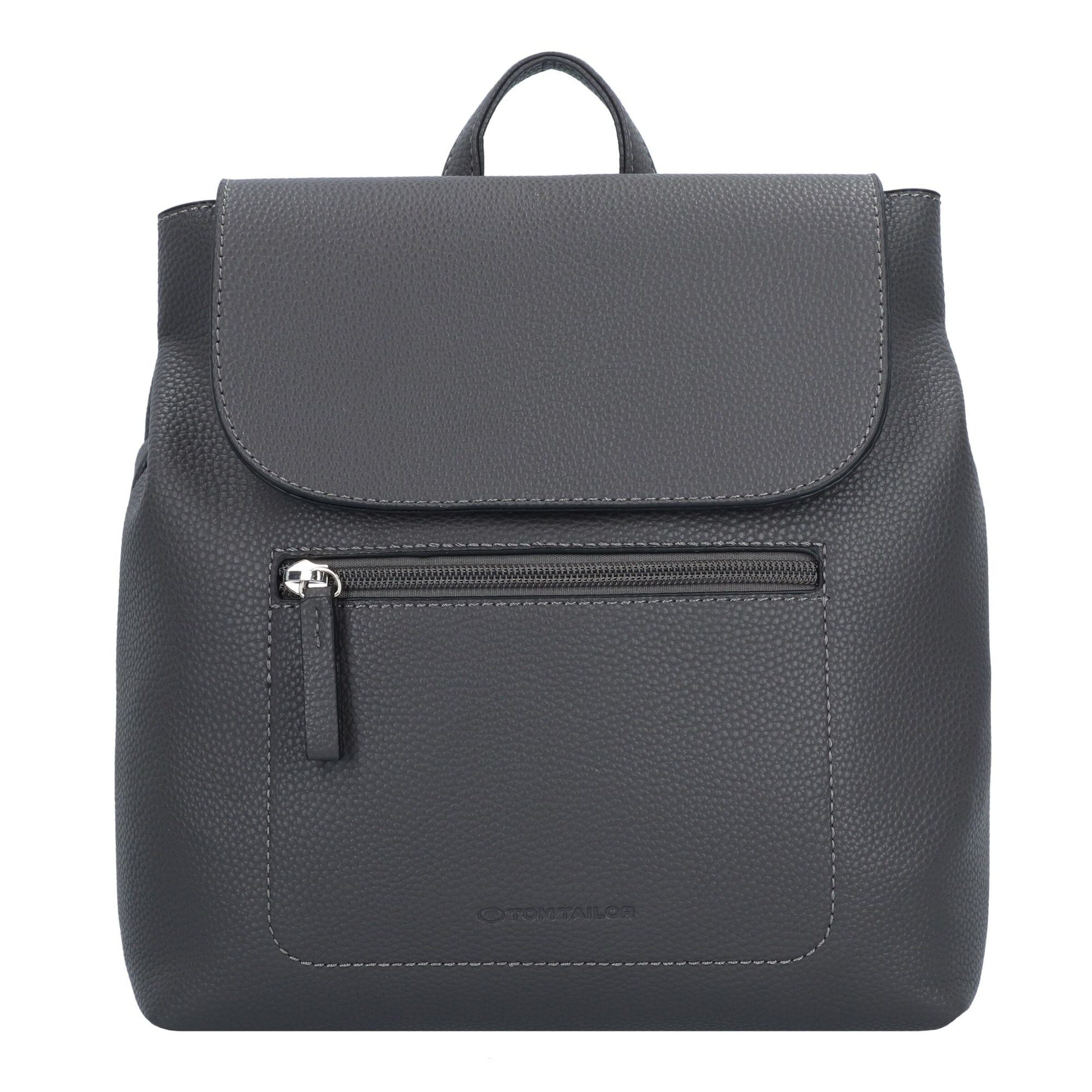 Zaino 'Elis City' di TOM TAILOR in grigio: frontale