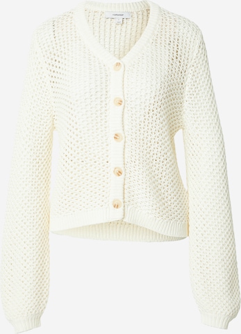 TOPSHOP Neuletakki 'EMELIE' värissä beige: etupuoli