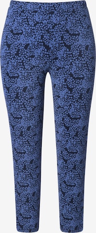 Ulla Popken Skinny Leggings in Blue: front