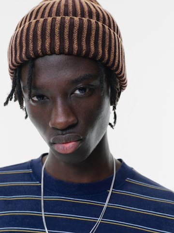 Pull&Bear Čiapky 'STWD' - Hnedá