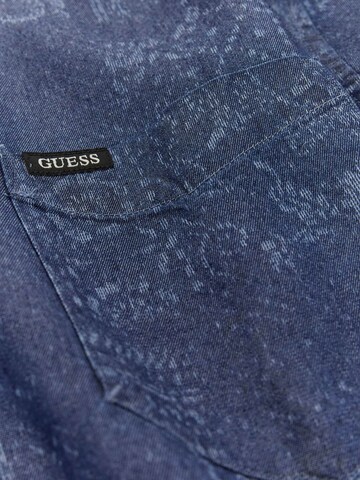 GUESS Regular fit Button Up Shirt in Blue