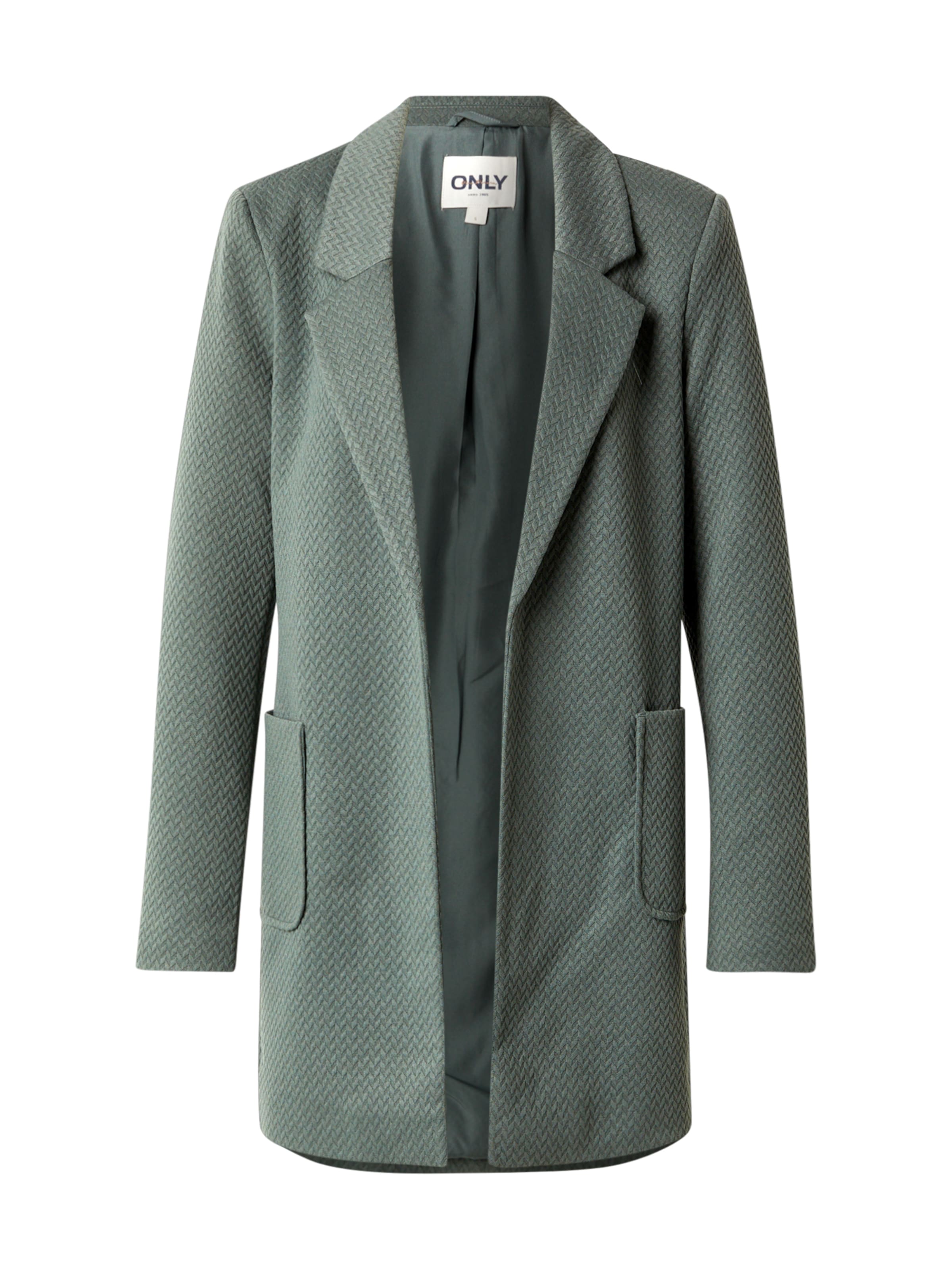 ONLY Between-Seasons Coat 'ONLBAKER-NEVARA' in Green: front