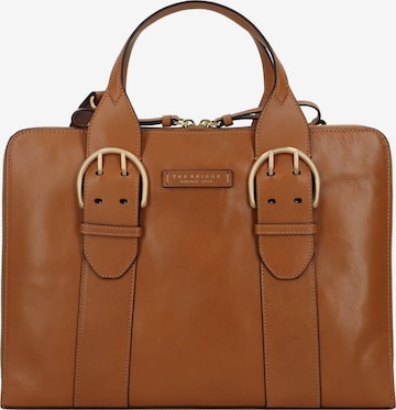 The Bridge Laptop Bag 'Elena ' in Brown: front